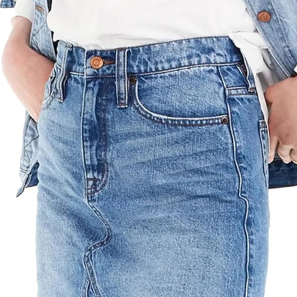 JCREW Denim Skirt - Picture 1 of 5